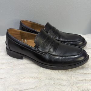 Deer Stags‎ Men's Fund Size 8.5 Black Loafers With Memory Foam